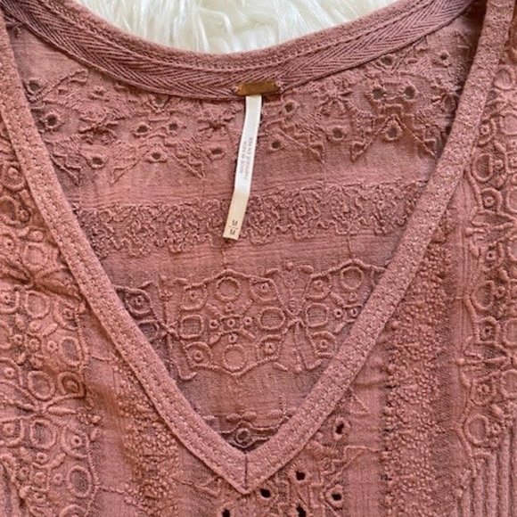 Free People Parisian Nights Top w Bell Sleeves - Picture 5 of 9